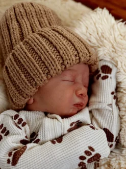 Baby's First Hat®, Chunky Knit Tawny