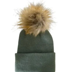 Baby's First Hat®, Fern Fur Pom