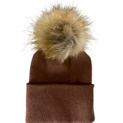 Baby's First Hat®, Sandalwood Fur Pom