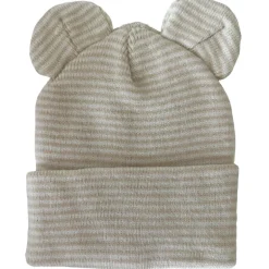 Baby's First Hat®, Sand/White Stripe Bear