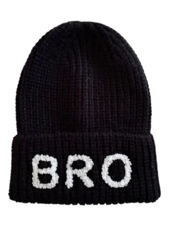 Bro Knit Hat, Obsidian