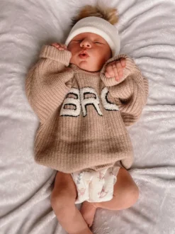 Bro Knit Sweater, Clay