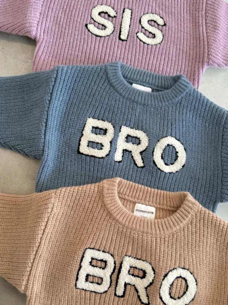 Bro Knit Sweater, Clay