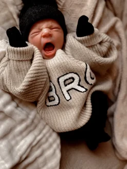Bro Knit Sweater, Cocoa