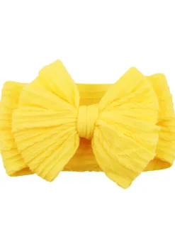 Cable Bow, Lemon Yellow