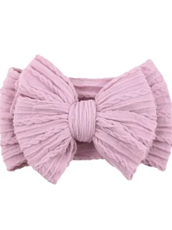 Cable Bow, Soft Violet