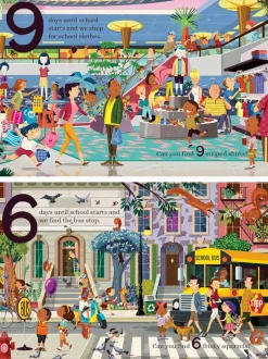 Countdown To School Board Book