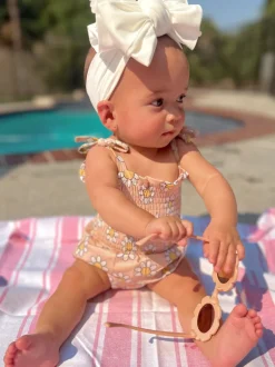 Daisy Pop Biscotti / Soleil Swimsuit / UPF 50+