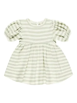 Darla Dress & Bloomer, Mint Stripe