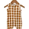 Easy Romper, Tuscany Plaid