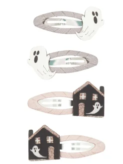 Ghost Haunted House Hair Clip Set