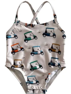 Golf Cart / Marina Swimsuit / UPF 50+