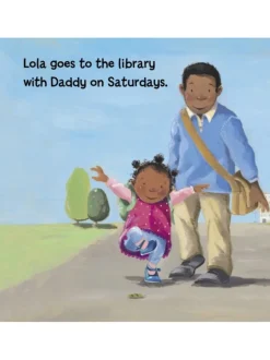 Lola Loves Stories with Daddy Book