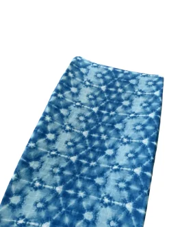 Muslin Changing Pad Cover, Indigo Tie Dye