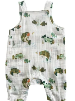 Muslin Overall, Bass Fishing