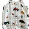 Muslin Overall Shortie, Tractors