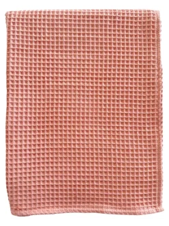 Phufy® Waffle Blanket, Rosy