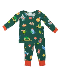 2-Piece Lounge Wear Set, Merry and Bright