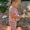 Popsicle Pink / Organic Bay Jumpsuit