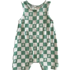 Relaxed Shortie, Trees Checkerboard