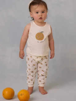 Rylee & Cru Tank + Slouch Pant Set, Oranges