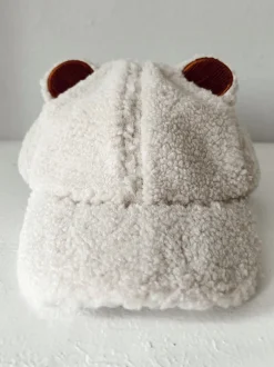 Sherpa Bear Hat, Natural