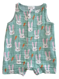 Shortie Romper, Brother Bunny