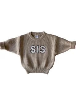 Sis Knit Sweater, Cocoa