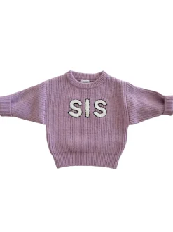 Sis Knit Sweater, Lavender