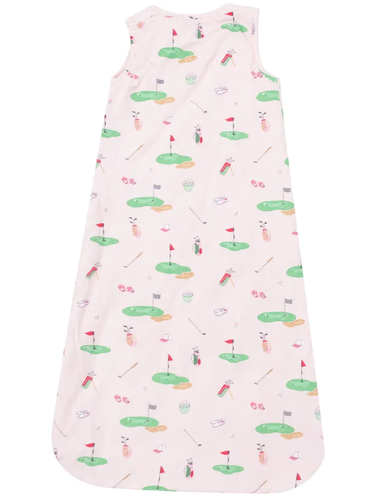 Sleep Bag, Golf Things Pink