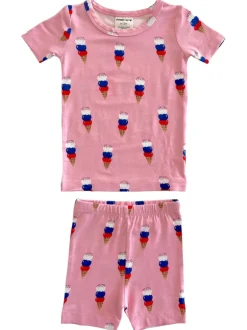 Summer Lounge Set, Pink Ice Cream