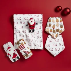 Swaddle & Knit Rattle Set, Reindeer