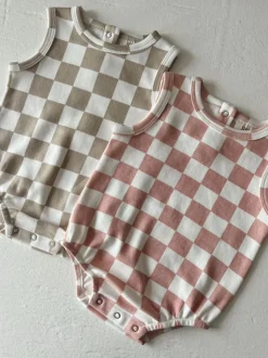 Tiramisu Checkerboard / Organic Dune Bubble