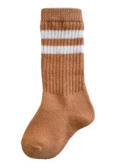 Tube Socks, Cafe Stripe
