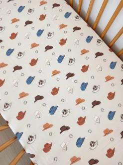 Western / Muslin Crib Sheet