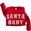 Women's Knit Sweater, Santa Baby