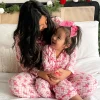 Women's Lounge Set, Cotton Candy Candy Cane