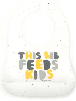 Wonder Bib, This Bib Feeds Kids - Yellow